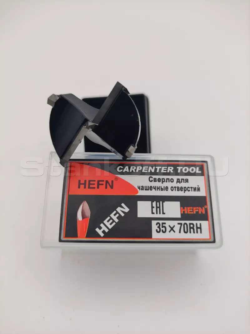 Сверло чашечное для сверлильно присадочного станка HEFN правое D35x70 S10 RH