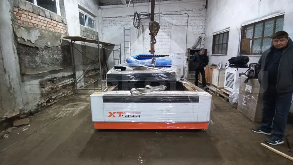 Пусконаладка оптоволоконного станка для резки металла XTC-1530H/3000 Raycus в Горно-Алтайске