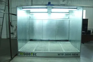 Окрасочная камера WoodTec WTP 3000 NEW с активным водяным полом — фото 2