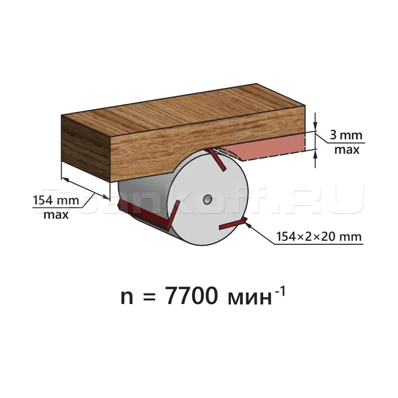 Фуговальный станок  BJM-1200/150S