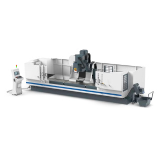 Продольный 4-х осевой обрабатывающий фрезерный центр с ЧПУ PDE4D-CNC4500