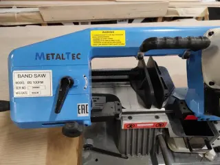 Ленточнопильный станок для резки металла MetalTec BS 100 FM — фото 2