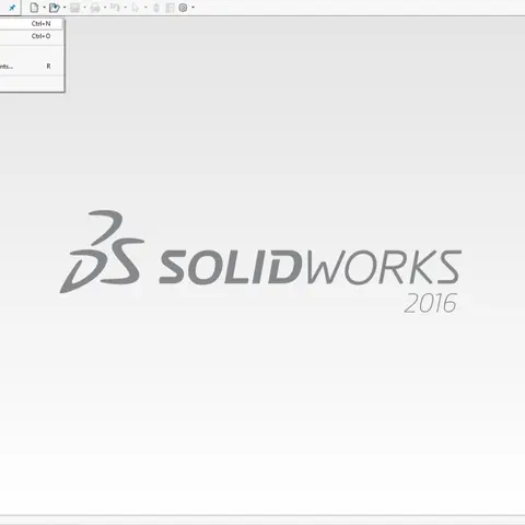 Откройте SW и запустите новый файл