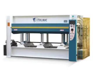 Прессы горячие для мебельного щита Italmac серии GHP 6x100