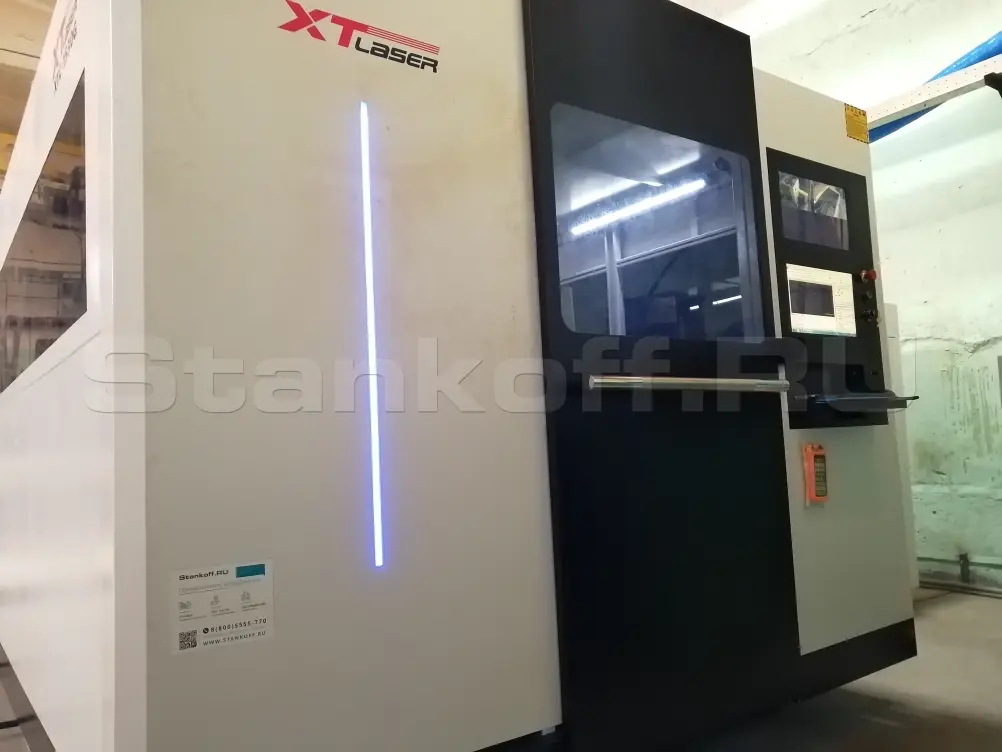 Оптоволоконный лазер по металлу в защитной кабине XTC-1530G/6000 IPG