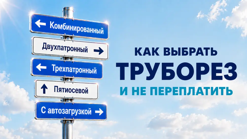 Путеводитель по труборезам: 5 видов для разных производств