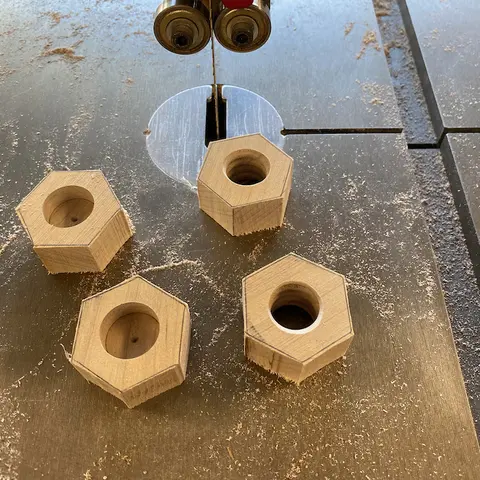 Деревянные винты и гайки с помощью фрезерного стола и 3D принтера своими руками