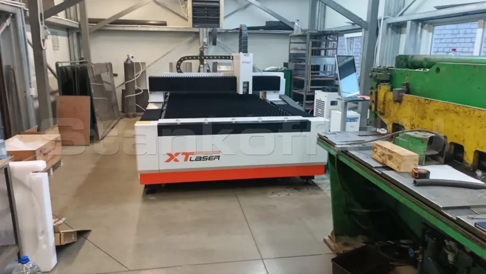 Пусконаладка оптоволоконного станка для резки металла XTC-1530H/2000 Raycus в Воронеже