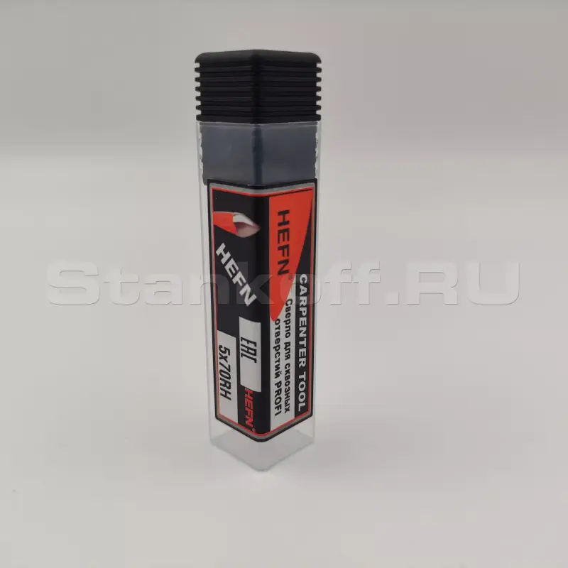 Сверло для сквозных отверстий для присадочного станка PROFI HEFN правое D5x70 S10 RH
