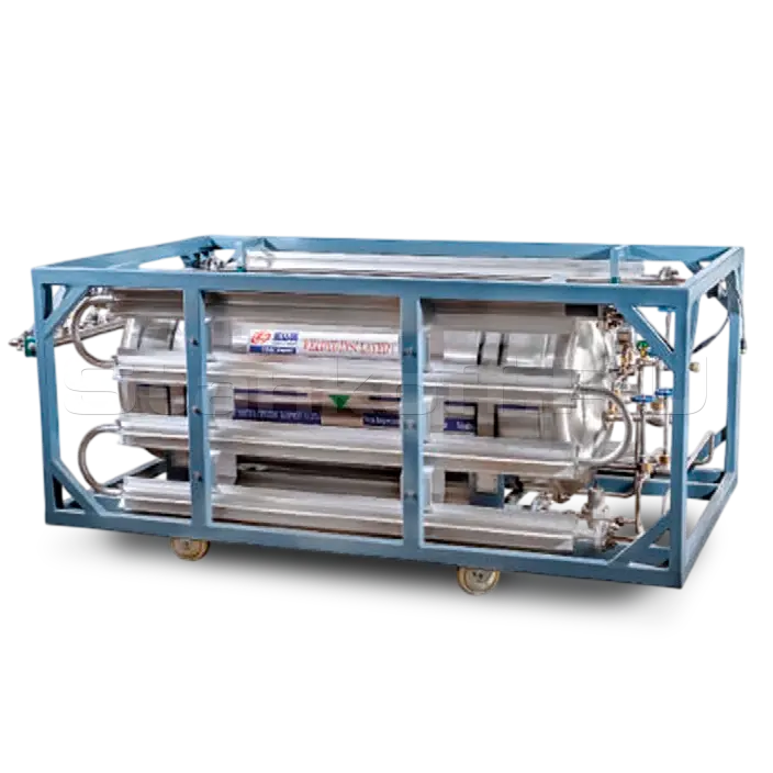 Горизонтальный криогенный газификатор DPW650–495(500)–1.6–30–4
