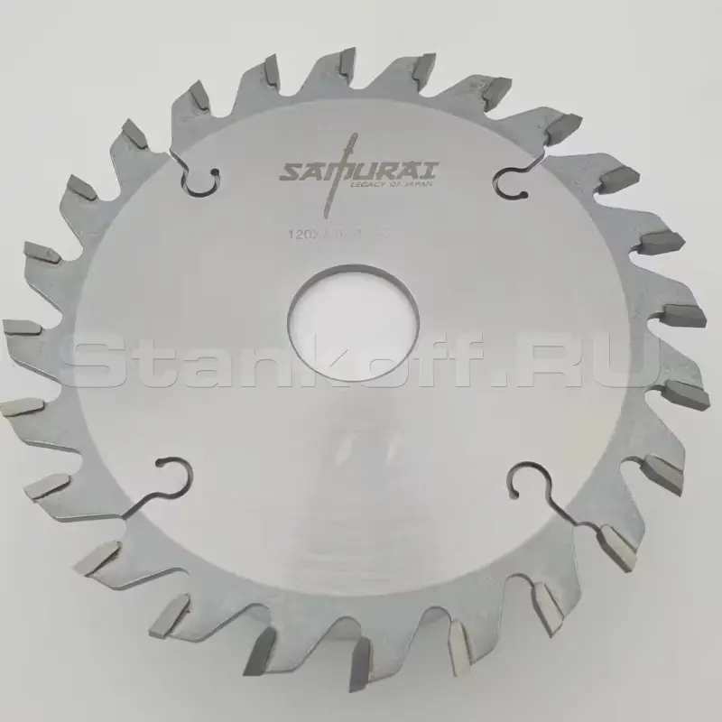 Пильный диск подрезной конический 120×3.0-4.0/2.2×22 Z24T ST2 RED SAMURAI