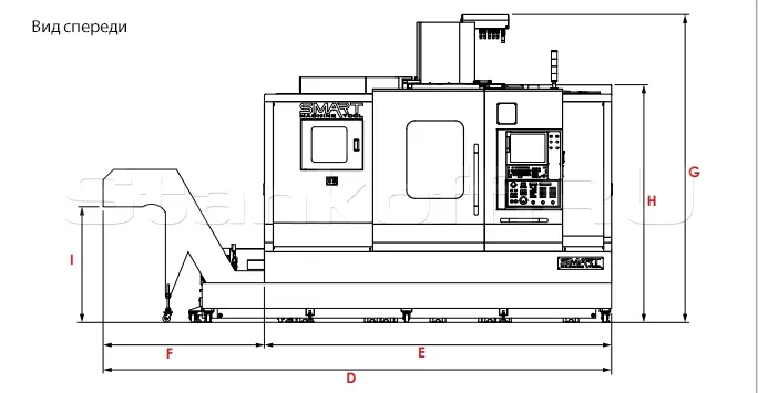 Вертикально-фрезерный обрабатывающий центр NV5500L