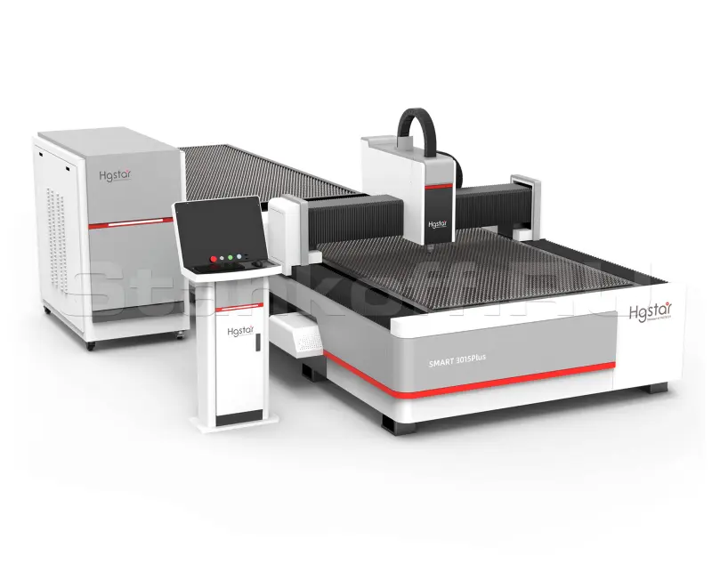 Оптоволоконный лазерный станок HGTECH SMART-3015PLUS/3000 Raycus