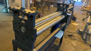 Вальцовочный станок электромеханический трехвалковый RME-2500х4 — фото 14