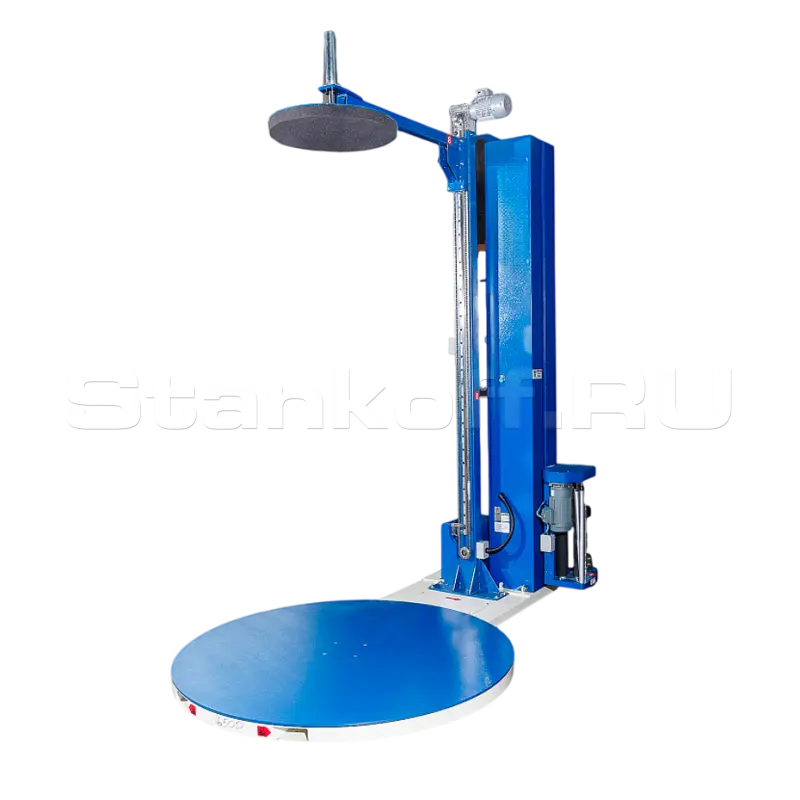 Паллетоупаковщик с моторизированной кареткой с престрейчем и прижимом HL-1500P Pro