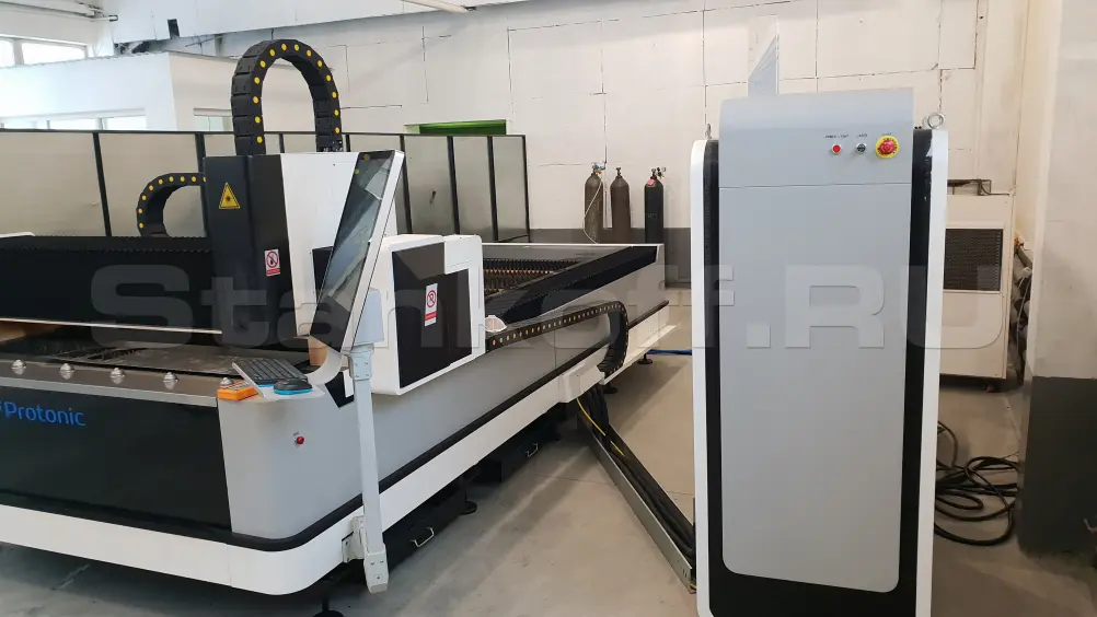 Запустили оптоволоконный лазерный станок LF1530 CN 2200 Вт Raycus в Туле