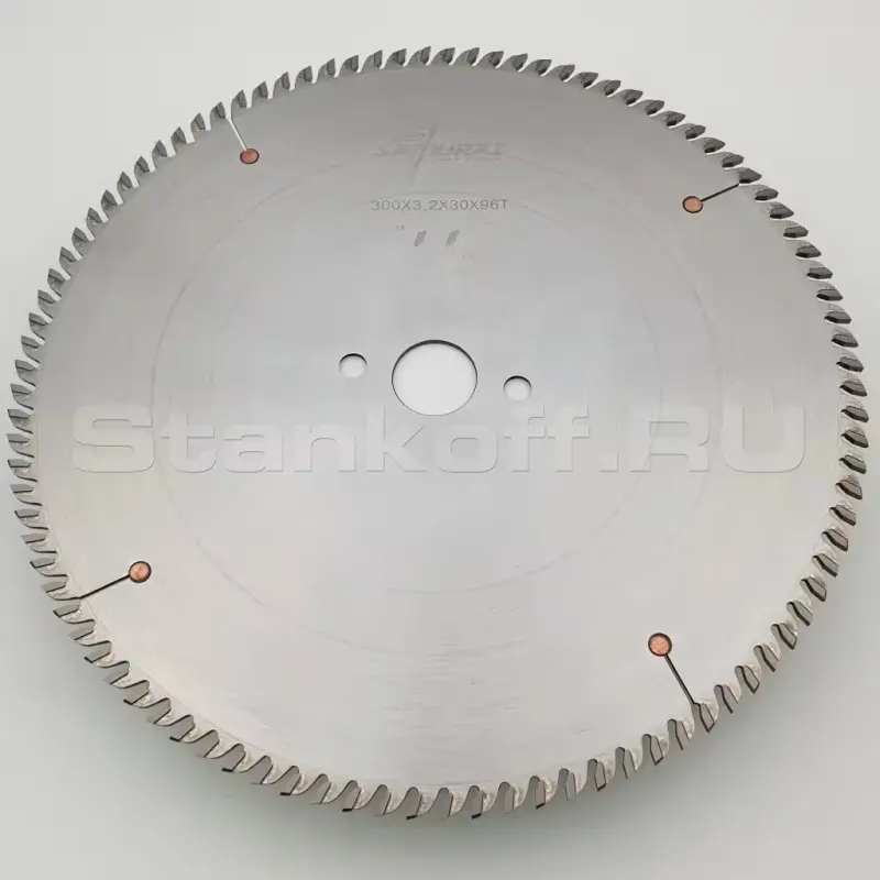 Пильный диск для ДСП 300×3.2/2.2×30 Z96T ST4 трапеция RED SAMURAI