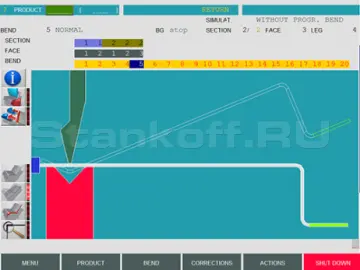 Синхронизированный листогибочный пресс с ЧПУ KMT KPA 125-2500 fengli 4 axis