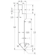 Пуансон для листогибочного пресса P.150.85.R1/F