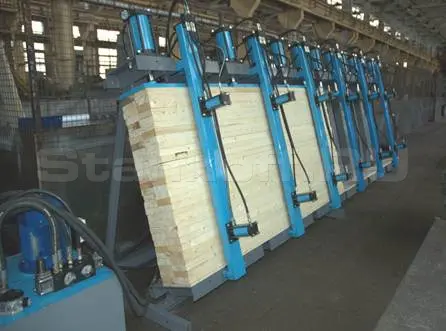 Пресс для склеивания строительного и оконного бруса SLH200-3G