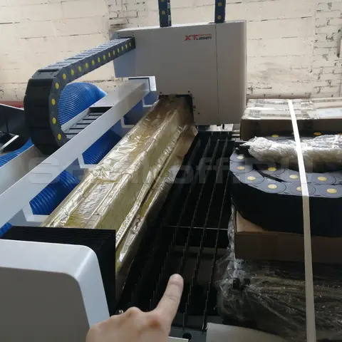 Пусконаладка оптоволоконного лазерного станка для резки металла XTC-1530W/3000 Raycus во Владимире