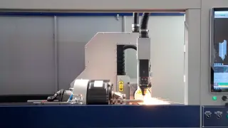 Лазерный станок для резки труб высокой скорости LPC-A160T/3000 Raycus — фото 6