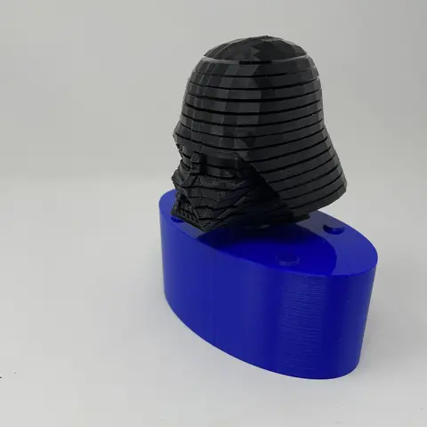 Подвижный шлем Дарта Вейдера напечатанный на 3D-принтере [Инструкция + Чертежи]