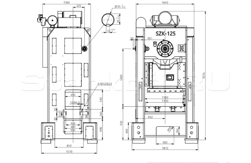 Автоматическая линия штамповки SZK-125