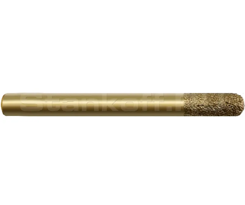 Фреза алмазная сферическая шлифовальная DJTOL DMQX0820 вакуумная пайка