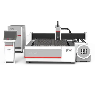 Оптоволоконный лазерный станок для резки листов и труб HGTECH SMART-3015T/3000 Raycus — фото 3
