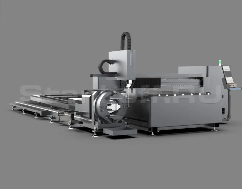 Оптоволоконный лазер для резки листов и труб STL-1530EPT/2000 Raycus