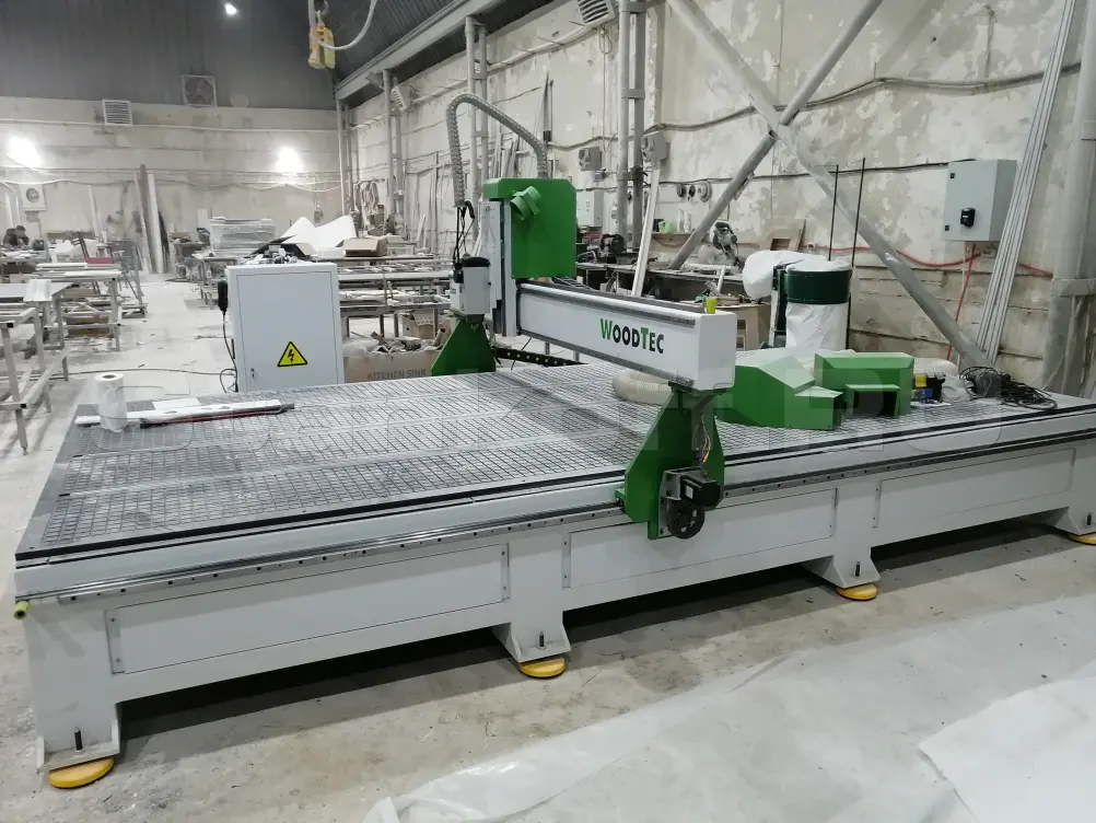 Пусконаладка фрезерно-гравировального станка с ЧПУ WoodTec H 2040 в Краснодаре