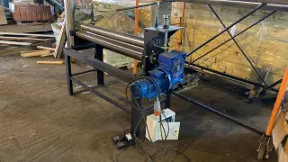 Вальцовочный станок электромеханический трехвалковый RME-1300х2 — фото 10