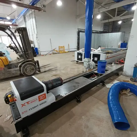 Пусконаладка оптоволоконного лазерного станка для резки листов и труб XTC-1530HT/3000 Raycus в Ижевске