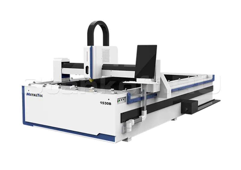 Оптоволоконный лазерный станок для резки металла MetalTec 1530B/2000 Maxphotonics
