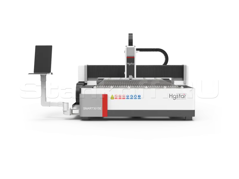 Оптоволоконный лазерный станок HGTECH SMART-3015E/3000 Raycus