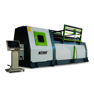 Четырехвалковый листогибочный станок KRRASS с ЧПУ W12-16x3000