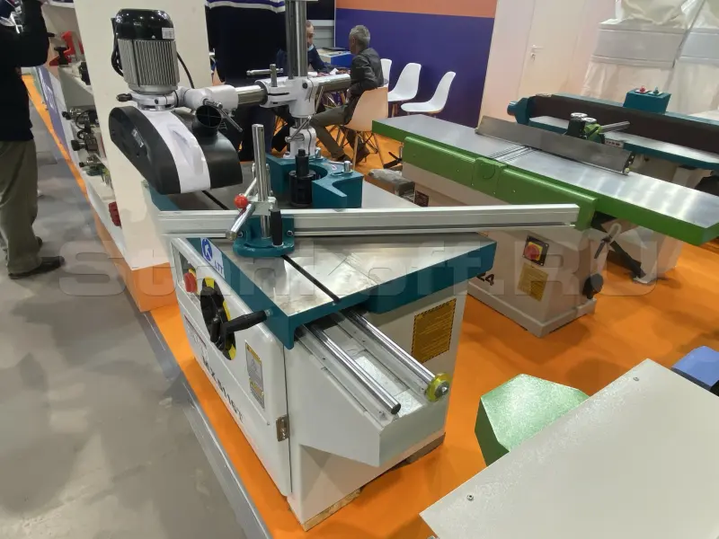 Вертикальный фрезерный станок с шипорезной кареткой по дереву MX5116T (д)