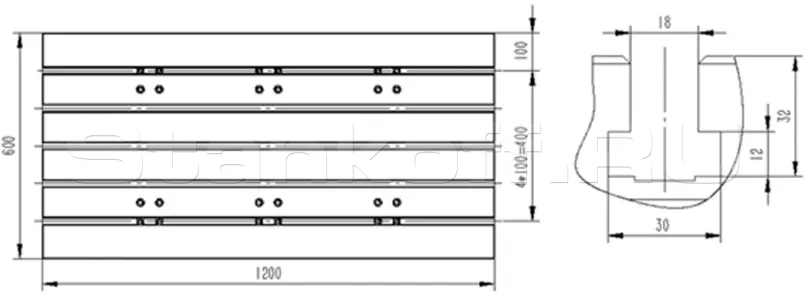 Вертикальный обрабатывающий центр KVL Sino 1100A