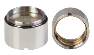 Оригинальная фокусирующая линза D28 F125 FLA28125 Raytools для оптоволоконных лазеров — фото 1