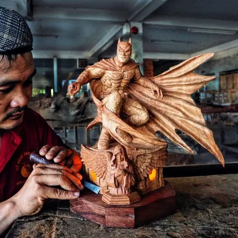 Невероятно искусная резьба по дереву от мастеров из компании DWoodart