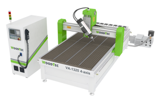 Фрезерно-гравировальный станок с ЧПУ Woodtec VA-1325 4-axis