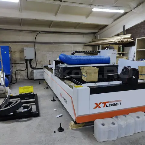 Пусконаладка оптоволоконного станка для резки металла XTC-1530H/2000 Raycus в Санкт-Петербурге