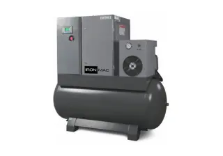 Винтовой компрессор с осушителем и фильтром IRONMAC IC 10/8 DF VSD 500L — фото 1
