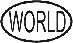 Клеймо для паллет WORLD
