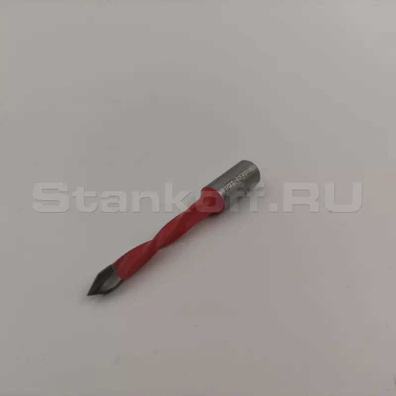 Сверло для сквозных отверстий для присадочного станка PROFI HEFN левое D6x70 S10 LH