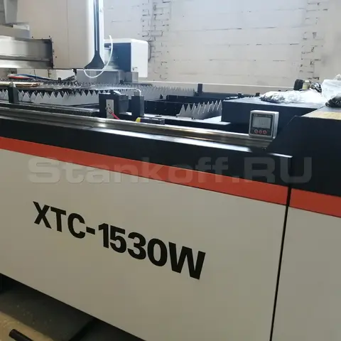 Пусконаладка оптоволоконного лазерного станка для резки металла XTC-1530W/3000 Raycus во Владимире