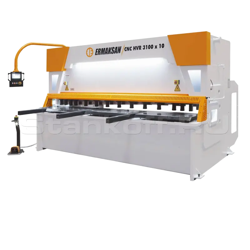 Гильотинные ножницы с ЧПУ по металлу ERMAKSAN CNC HVR 6100-6