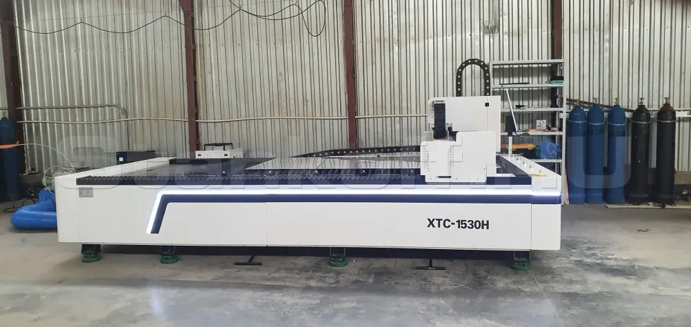Пусконаладка оптоволоконного лазерного станка XTC-1530H/1500 Raycus в Тюмени