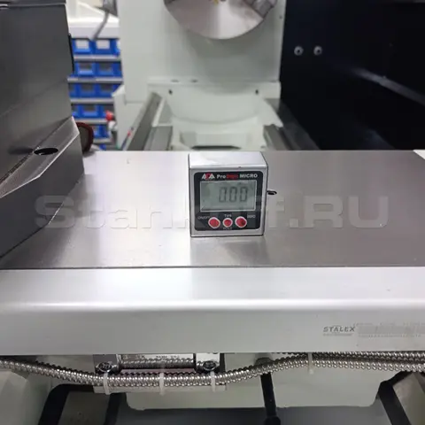 Выравнивание станка по уровню